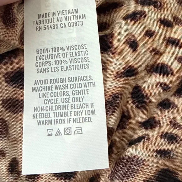 Aerie Party Pant Leopard Print Wide-Leg Flowy Pants XL - Picture 10 of 12